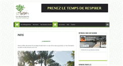 Desktop Screenshot of campinglamangrove.com